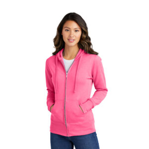 Port & Company Ladies Core Fleece Full-Zip Hoodie