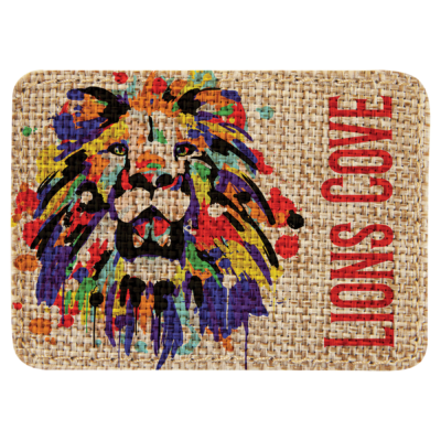 Burlap Rectangle Patch - Image 3