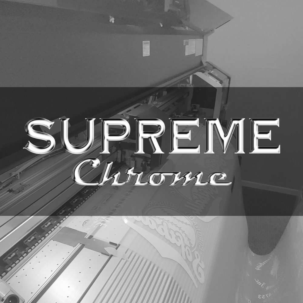 Supreme Chrome Foil DTF