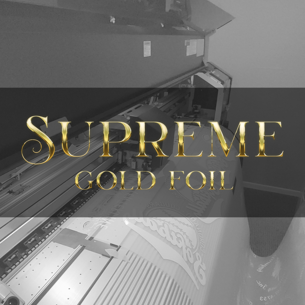 Supreme Gold Foil DTF