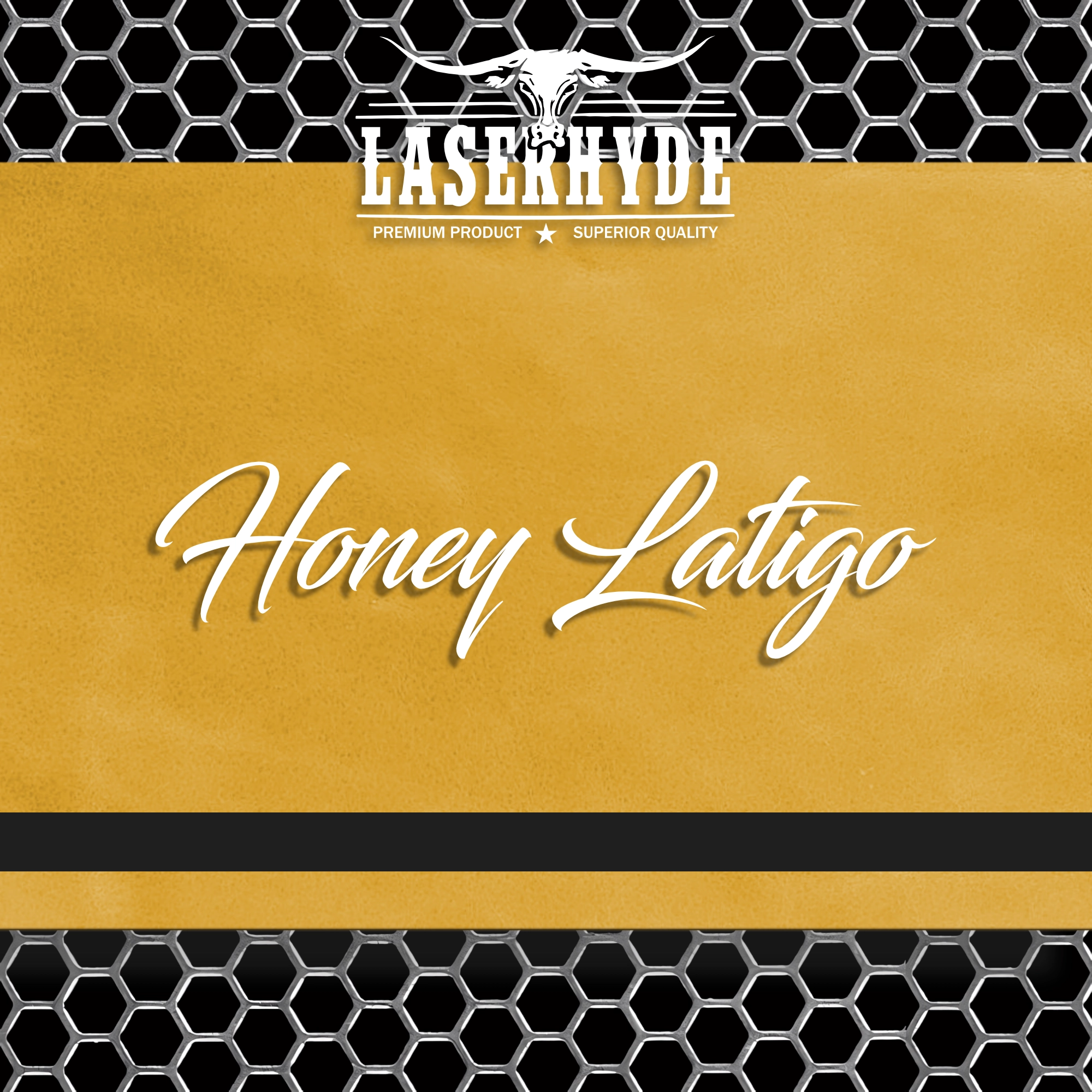 Honey Latigo Leatherette Sheets