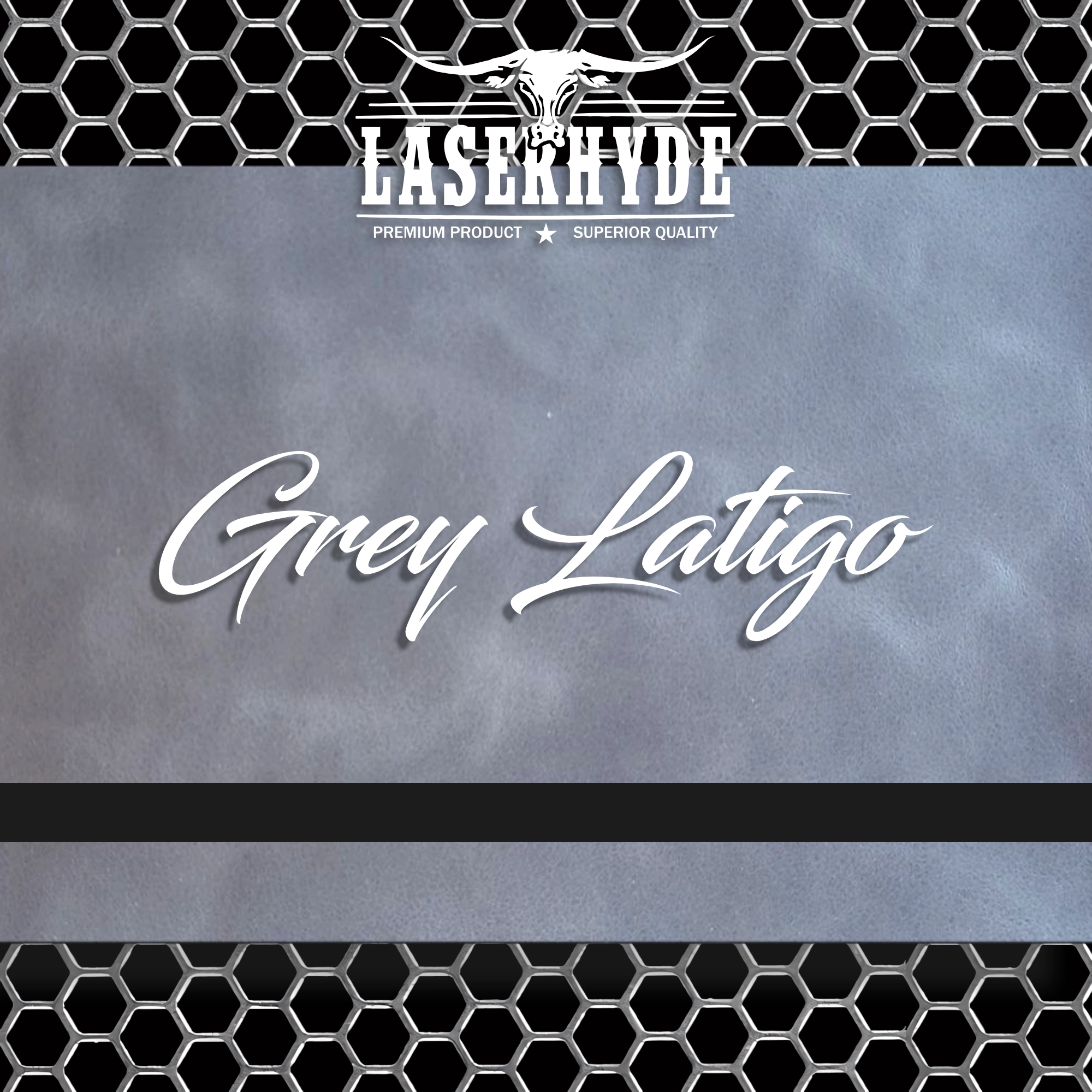 Gray Latigo Leatherette Sheets
