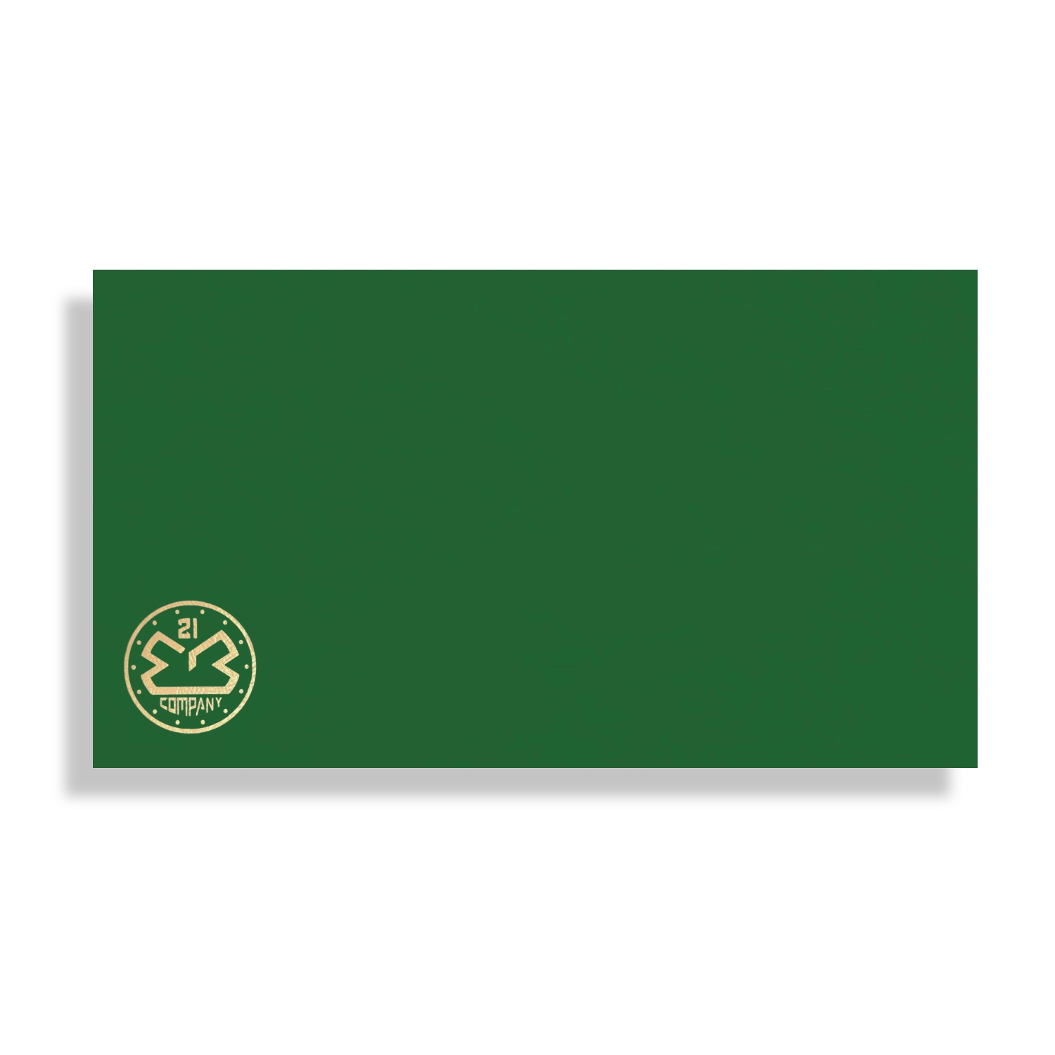 Emerald-Gold Leatherette