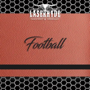 Football Leatherette Sheets 12x20 | Laserhyde Deluxe™