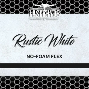 Rustic White No-Foam Leatherette Sheets