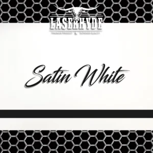 Satin White Leatherette Sheets
