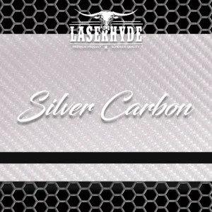 Silver Carbon Fiber Leatherette Sheets