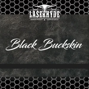 Black Buckskin Leatherette Sheets | Laserhyde Deluxe™