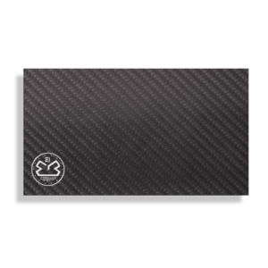 Black/White Carbon Fiber Leatherette