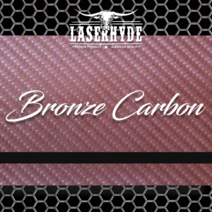 Bronze Carbon Fiber Leatherette Sheets