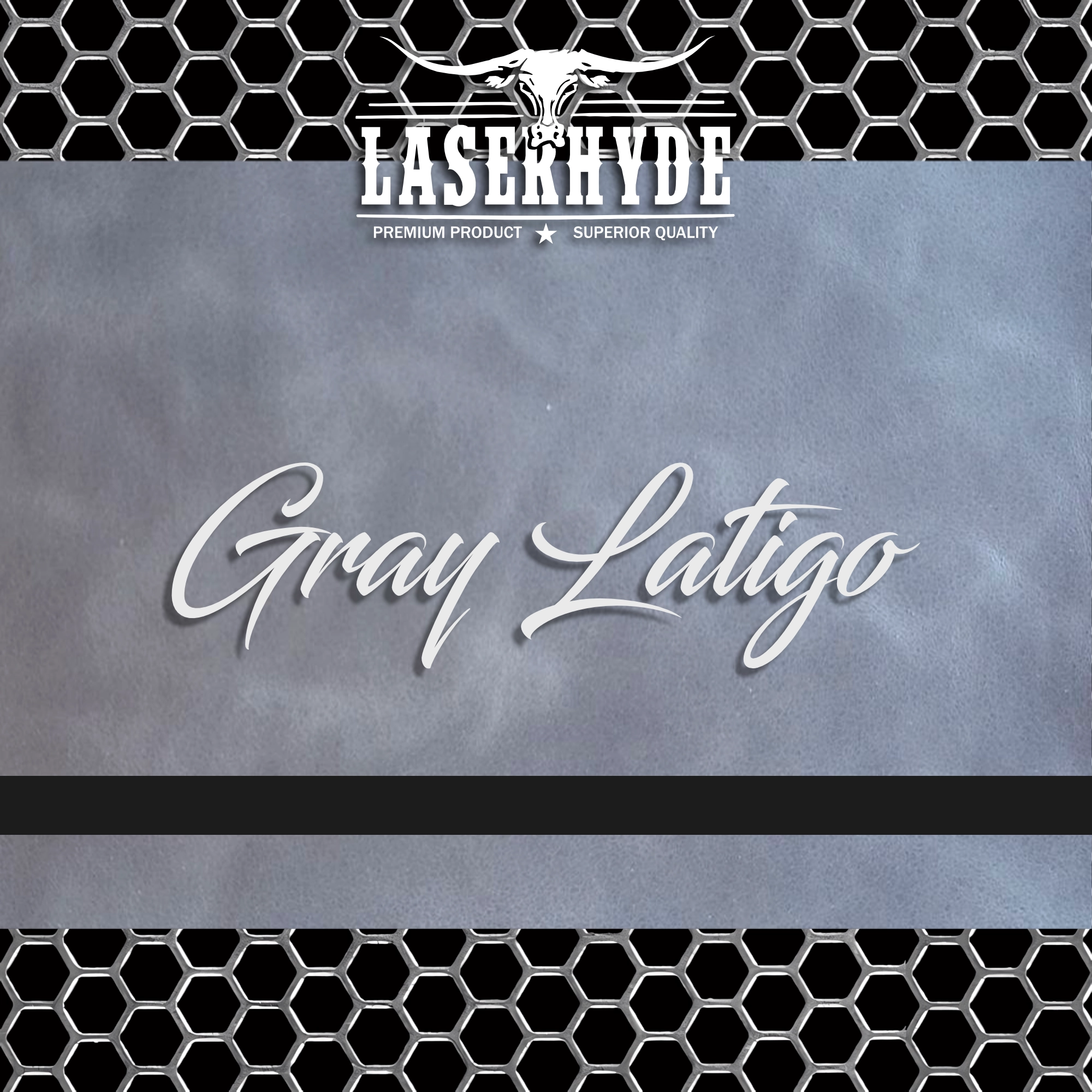 Gray Latigo Leatherette Sheets