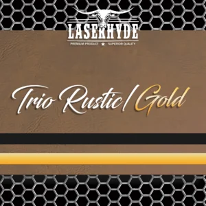 Rustic Brown | Gold Leatherette Sheets