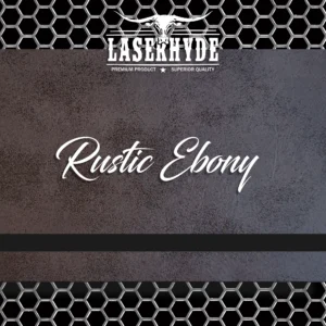 Rustic Ebony Leatherette Sheets