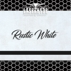 Rustic White Leatherette Sheets 12x20 | Laserhyde