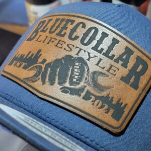 custom hat patches by Laserhyde