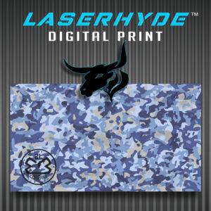 Blue Camo Leatherette Sheets