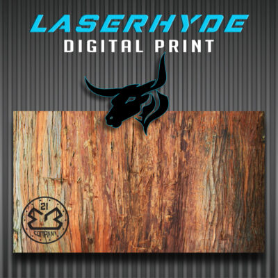 Gradient Bark Printed Leatherette