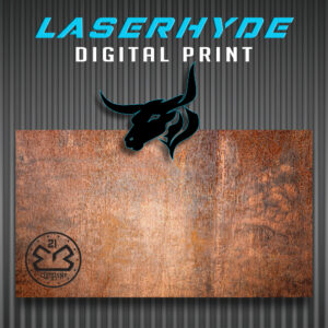 Rustic Metal Printed Leatherette