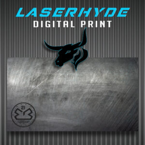 Scratched Steel Printed Leatherette Sheets 12x20