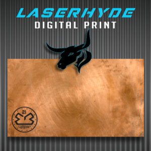 Aged Copper Printed Leatherette