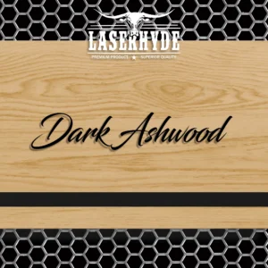 Dark Ash Wood Leatherette Sheets 12×20 Laserhyde Deluxe™