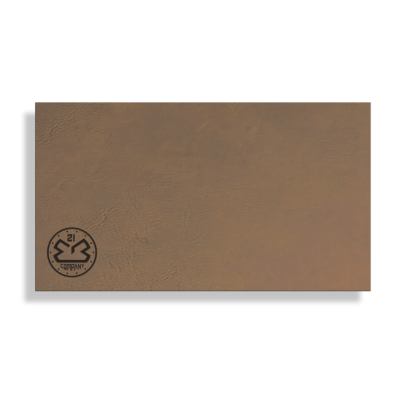 Laserhyde Deluxe Rustic Brown Leatherette sheets with adhesive