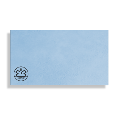 Neon Blue Leatherette