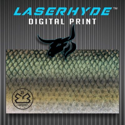Largemouth Bass Printed Leatherette Sheets 12x20