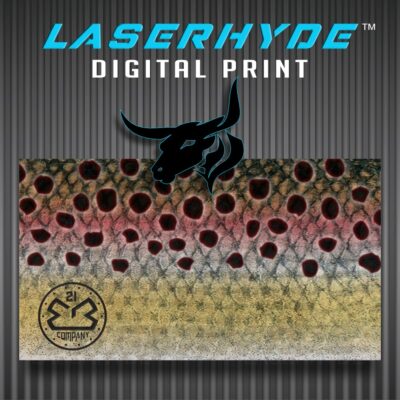 Cutthroat Trout Printed Leatherette Sheets 12x20