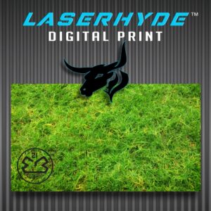 Grassy Lawn Leatherette Sheets