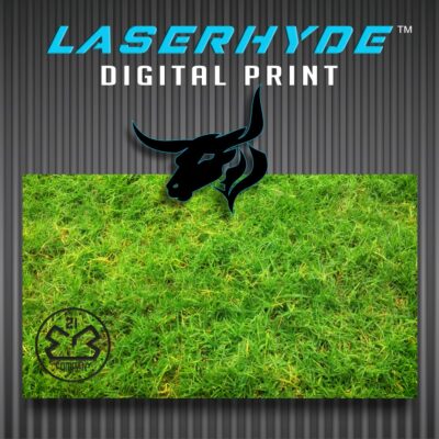 Grassy Lawn Printed Leatherette