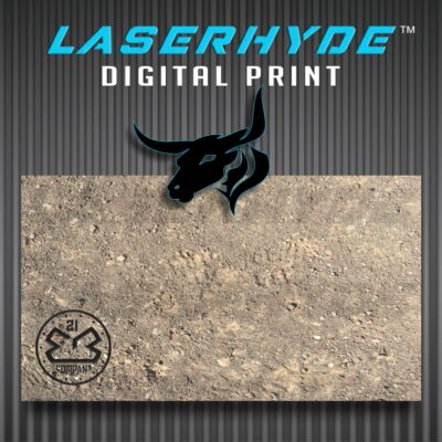 dirt road engravable printed Leatherette sheet 12x20