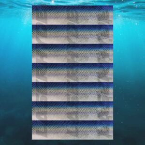 Bluefin Tuna Printed Leatherette
