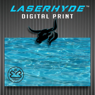 Pool Water Engravable Printed Leatherette Sheets 12x20