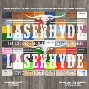 Leatherette Digital Swatch Colors