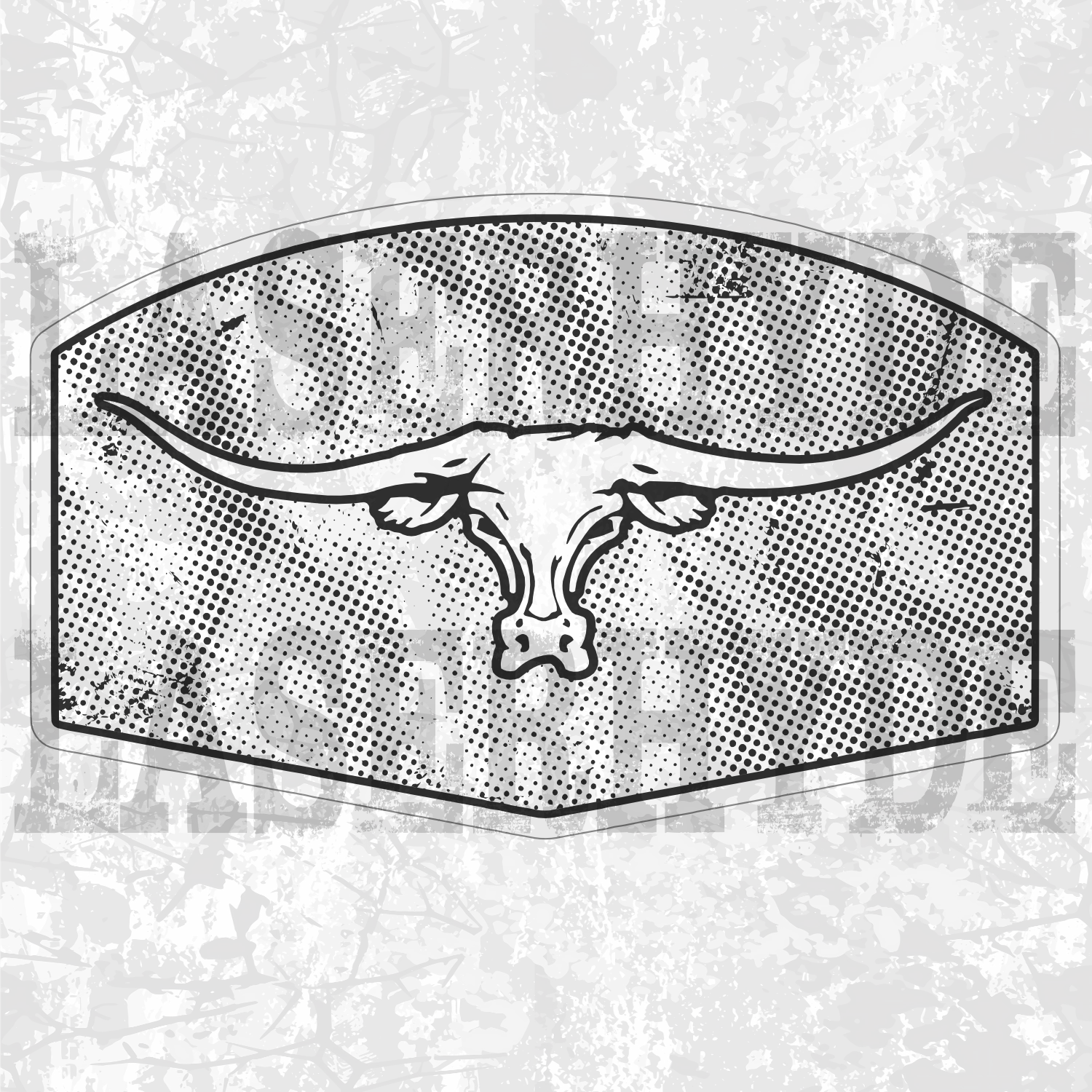 Crumbled Paper Hat Patch Graphic