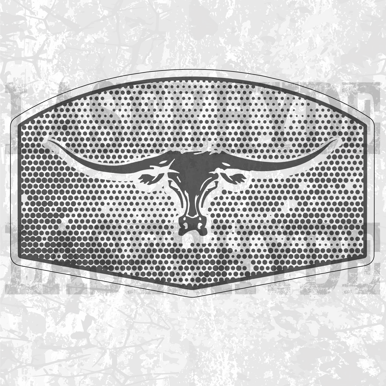 Pixelated Hat Patch Graphic Set