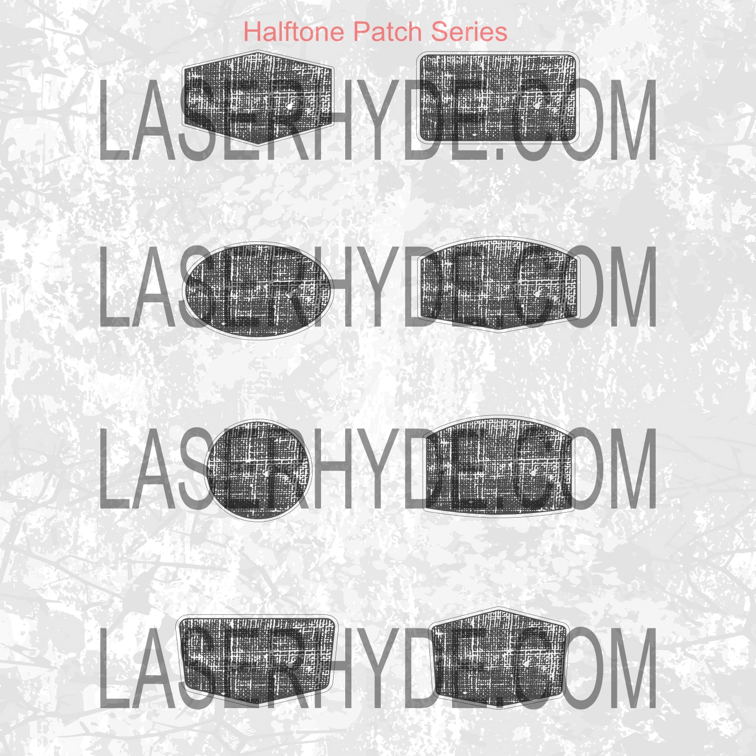 Old Burlap Hat Patch Graphic Set (SVG) - Image 2