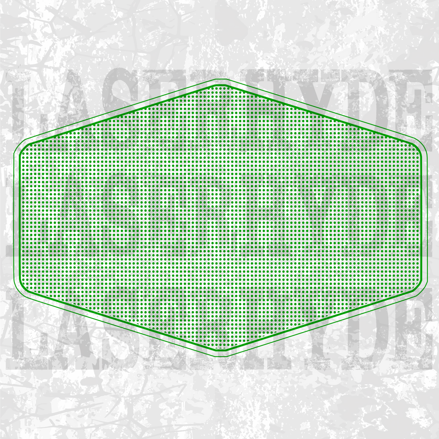 Ronin Hex Linen Patch Graphic