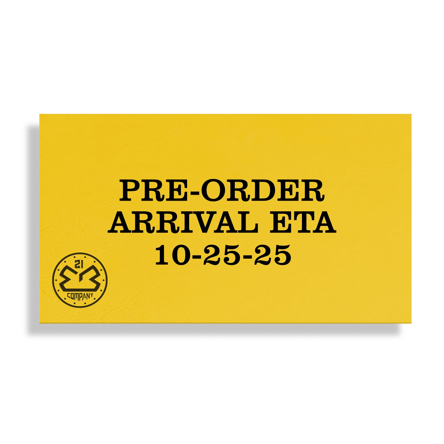 Laserhyde Deluxe Yellow Leatherette Sheet