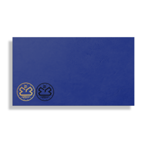 Blue / Gold Leatherette Sheets