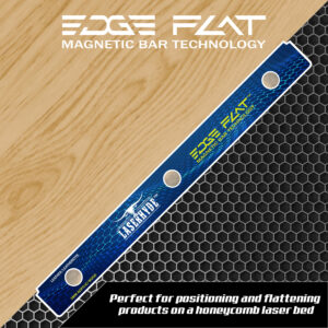 Edge Flat Magnetic Bars Hold Down for honeycomb laser bed