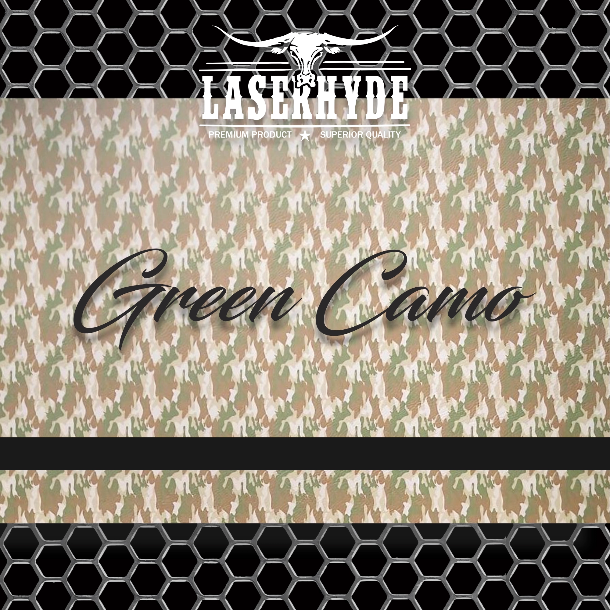 Green Camo Leatherette Sheets