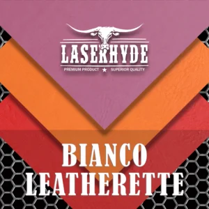 Bianco Leatherette Sheets by Laserhyde