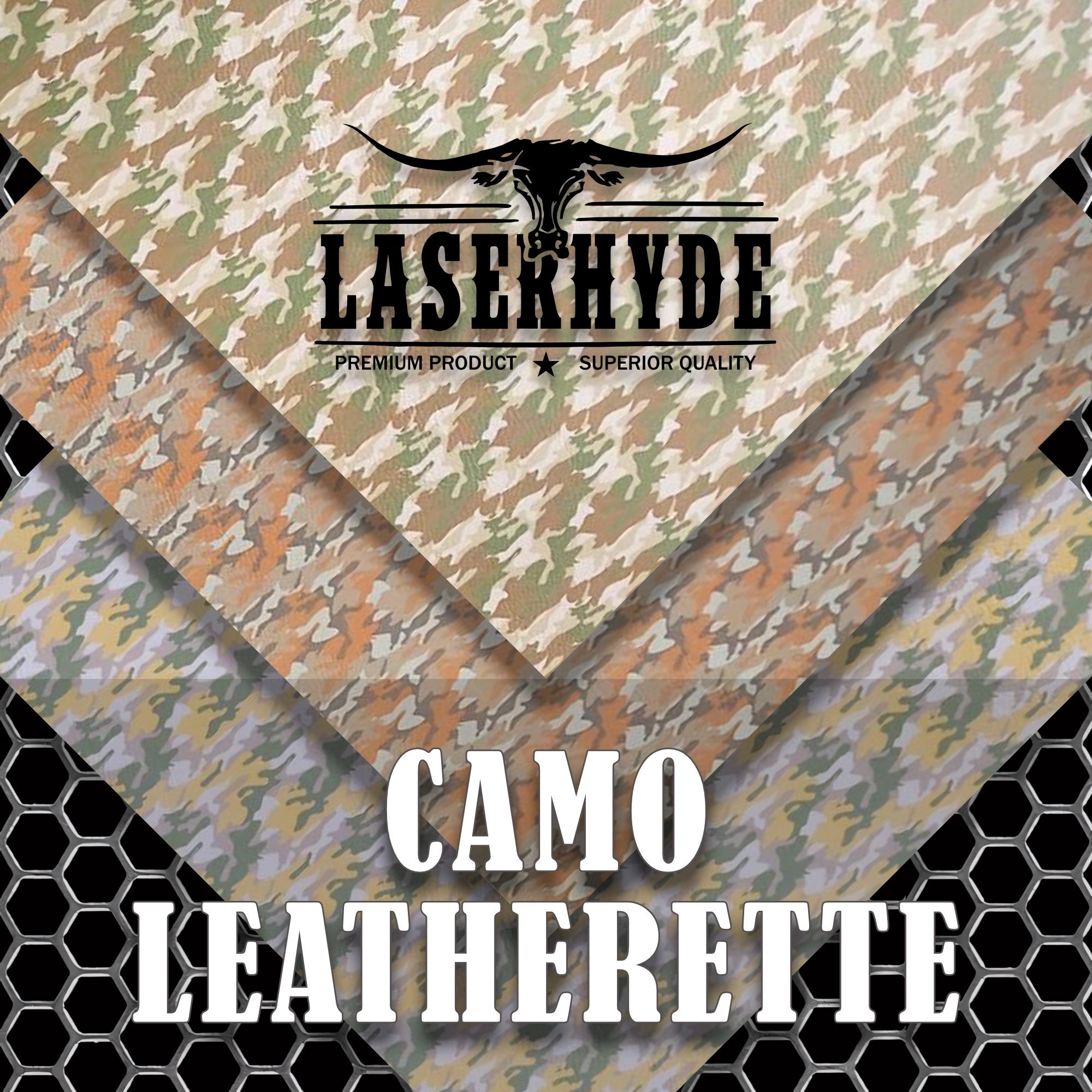 Camo Leatherette Sheets