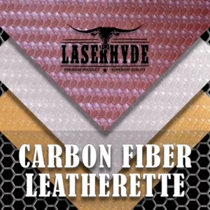 Carbon Fiber Leatherette Sheets by Laserhyde