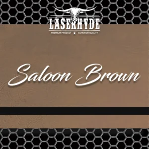 Saloon Brown Leatherette Sheets | Laserhyde™