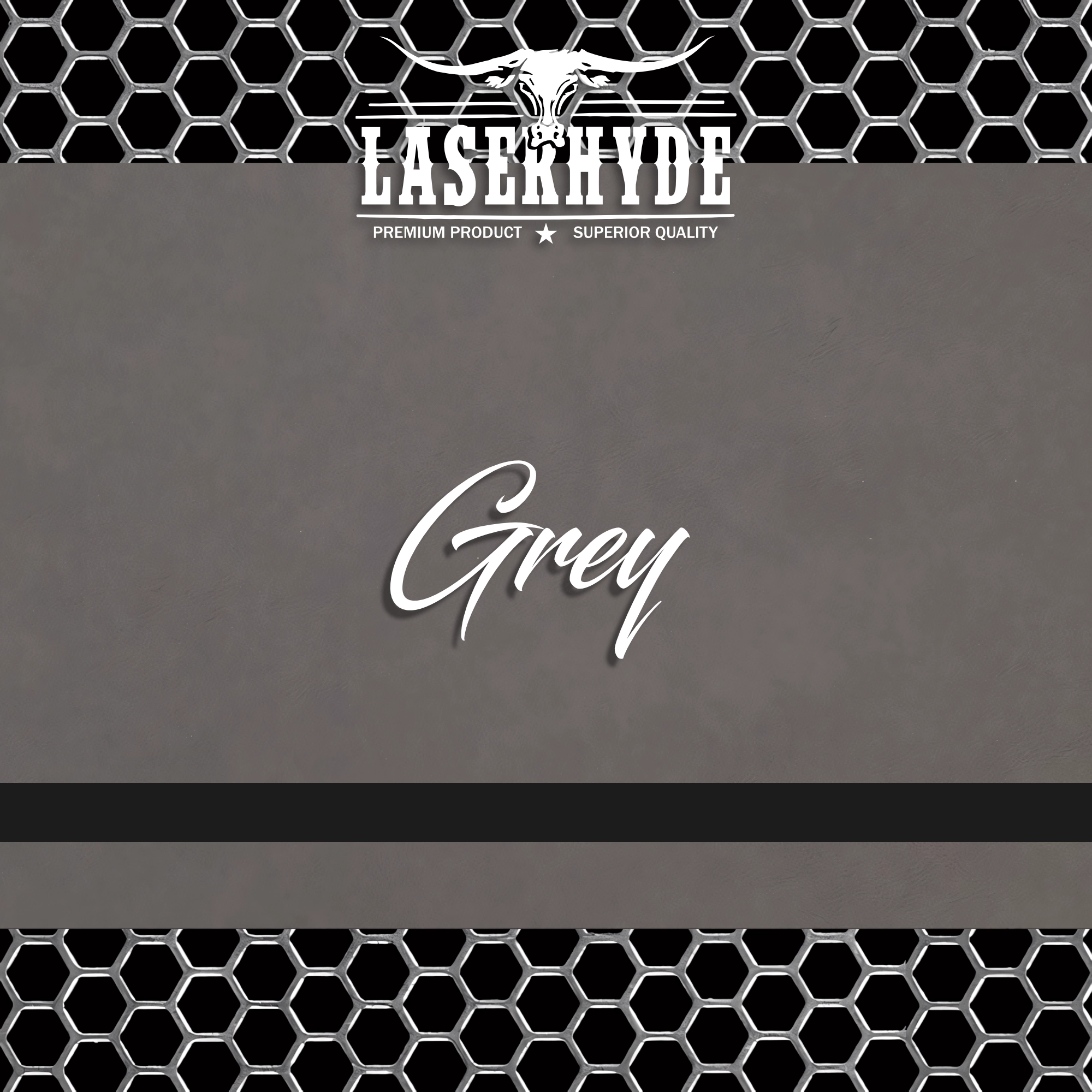 Medium Grey Leatherette Sheets 12x20