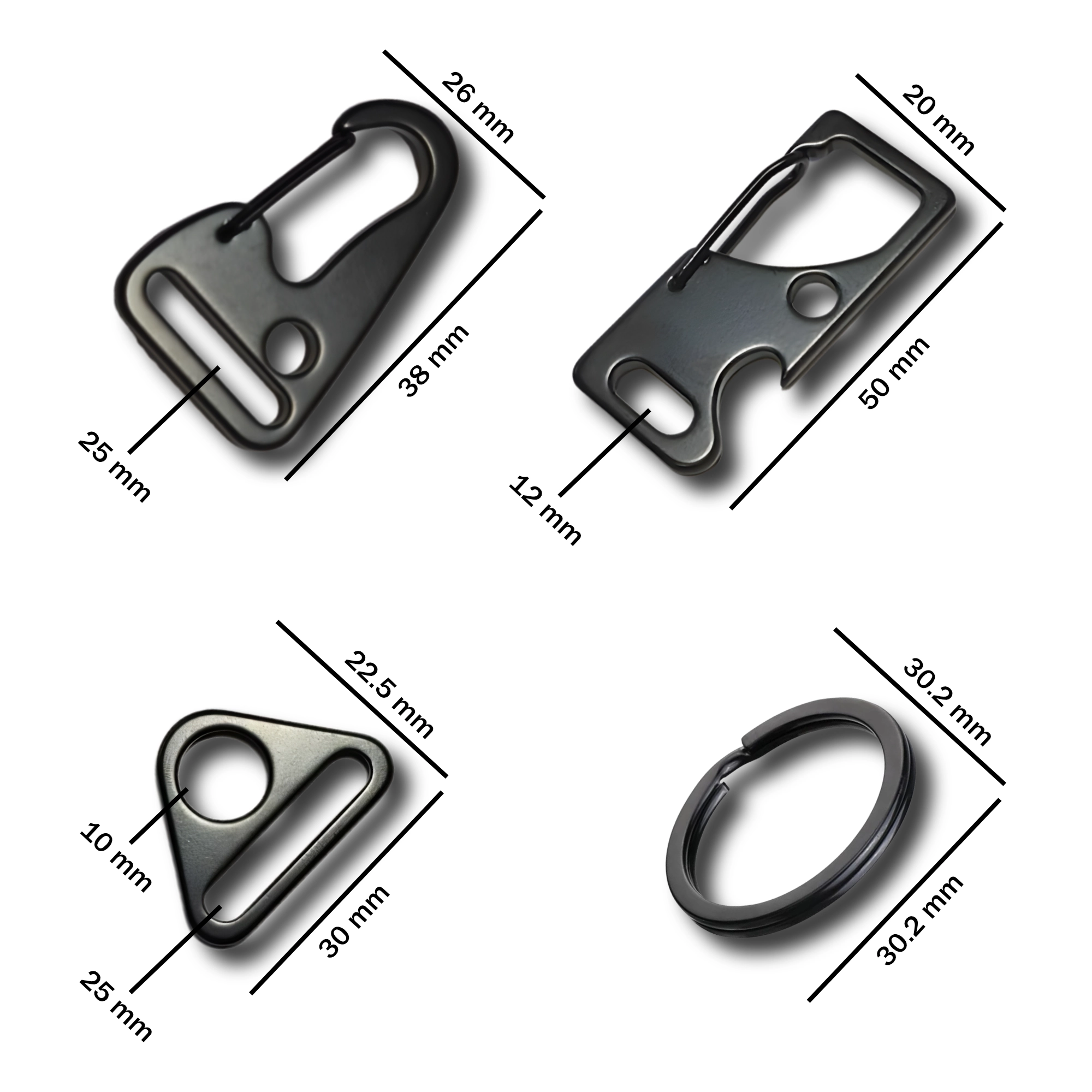 Premium Stainless Steel Keychain Hardware | Tuff-Clip™ - Image 6