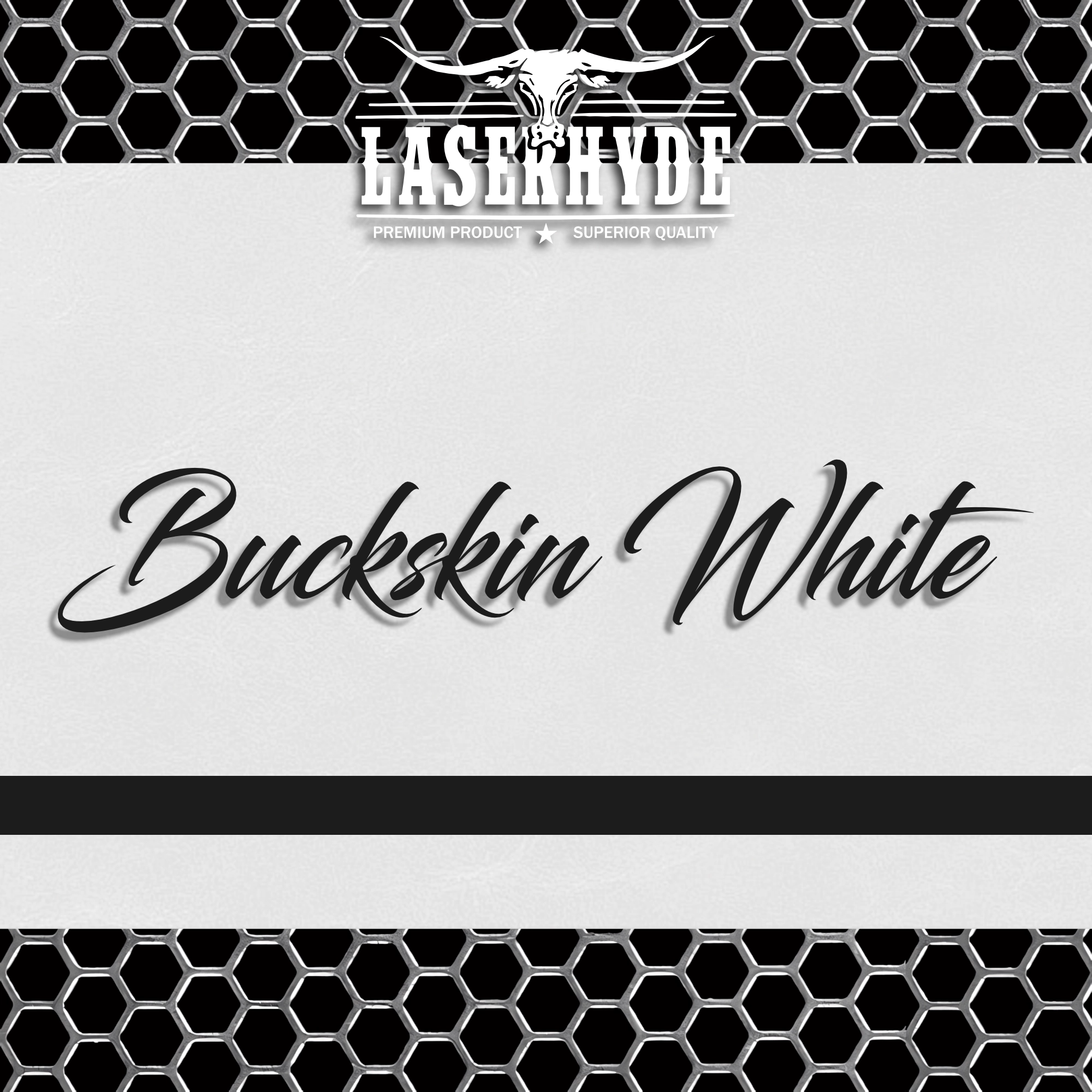 Buckskin White Leatherette Sheets